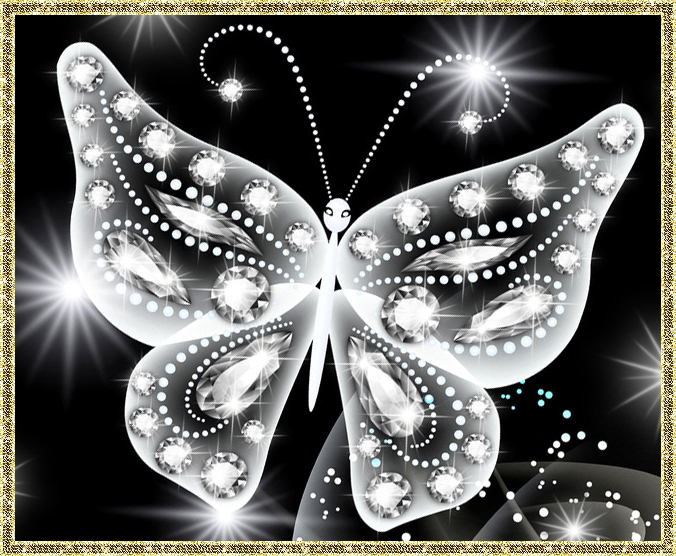 Бриллиантовая бабочка