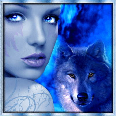 Девушка и волк