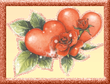 сердца и розы