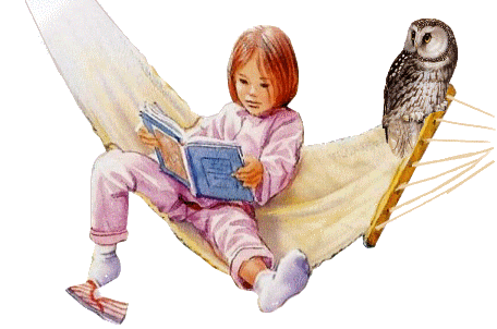девочка читает