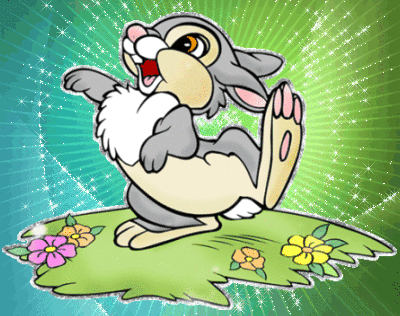 Радостный заяц