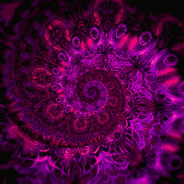 фиолетовая абстракция
