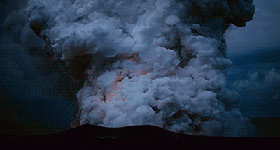 Извержение вулкана