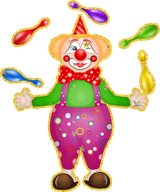Клоун жонглер