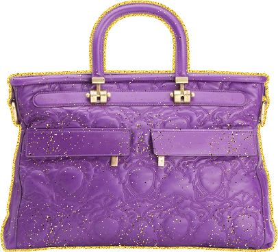 Фиолетовая сумка