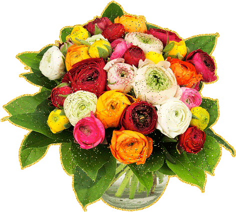 Открытки с днем рождения женщине красивые цветы [82 фото]