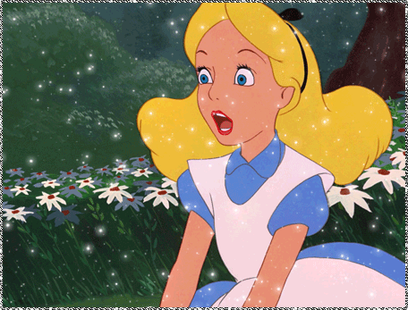 удивленная Алиса