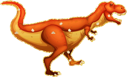 Блестяшка динозавр