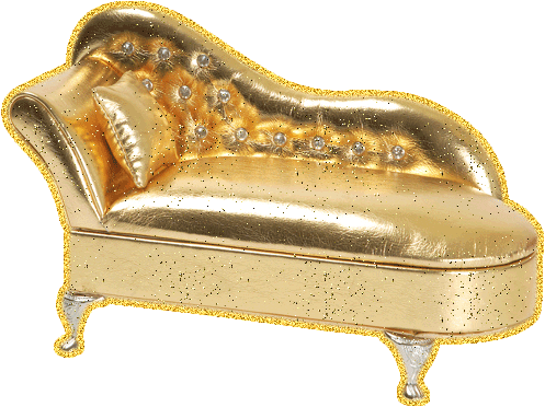 золотой диван