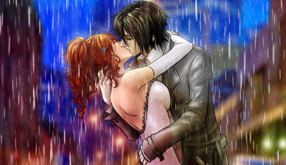 поцелуй в дождь