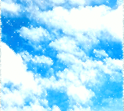 анимация небо с облаками