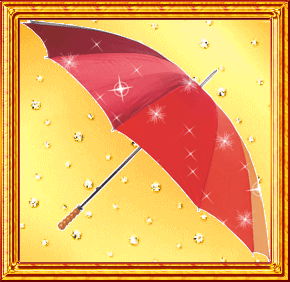 анимашка красный зонт