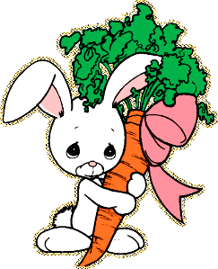 зайчонок с морковкой
