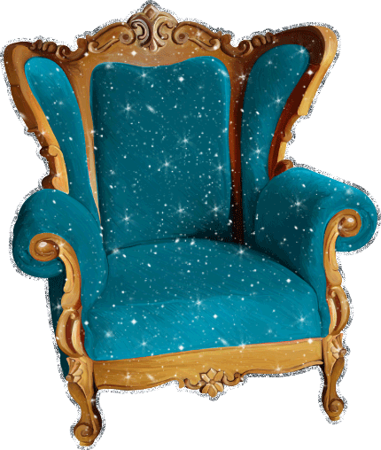 синее кресло
