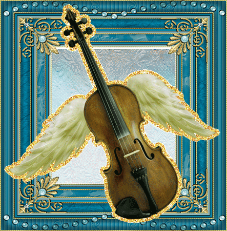 скрипка с крыльями