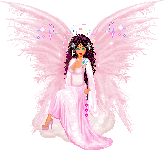 Розовый ангел