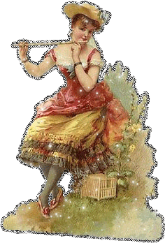девушка с флейтой