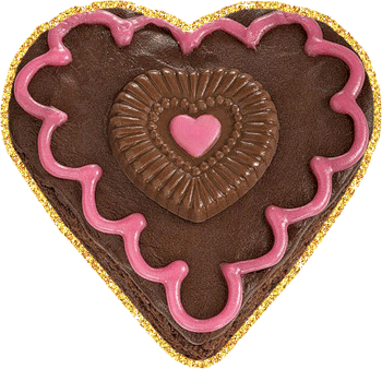 Шоколадное сердечко
